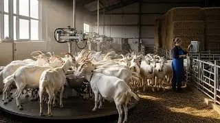 Inside the Goat Dairy Facility | Small Animals, Big Nutrition