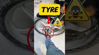 Tyre Problem ⚠️ #shortsfeed #shorts #shortvideo #minivlog #dailyvlog #minivlog #vlog #views #travel