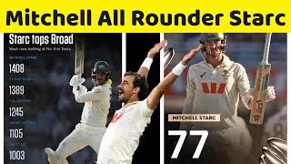 Mitchell Starc not only a dangerous bowler he is greatest batsman also || Ashes || Eng vs Aus