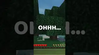 Minecraft But Trees Drop OP Loot 😈  !! #shorts #minecraft