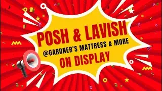 Natural Latex Luxury Mattress | Posh + Lavish On Display at Gardner&rsquo;s Mattress & More Lancaster PA