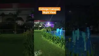 Coforge Campus Night View #shorts #ytshorts #coforge