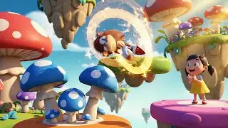 Sonic Pocket Hedgehog Skipped Over Mushro | Nursery Rhymes for Kids & Baby Songs