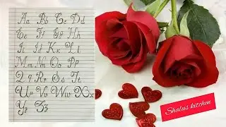HOW TO DRAW FANCY ENGLISH ALPHABETS CAPITAL & SMALL LETTERS FOR BEGINNERS // PENCIL DRAWING