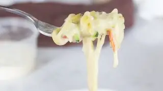 ZUCCHINI ALFREDO IN ONE POT || ZOODLE RECIPE