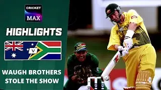 Mark Waugh & Steve Waugh Stole The Show | Aussie Win Led By A Sparkling Century From Mark Waugh