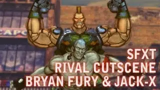 SFXT  Bryan & JACK-X Rival Battle Cutscene