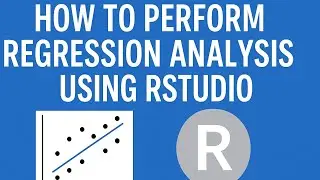How to Perform Regression Analysis in RStudio: A Step-by-Step Guide|Rstudio course 2025