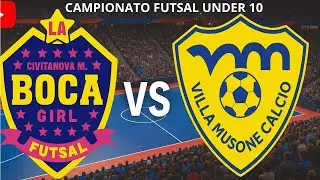 BOCA GIRL VS VILLA MUSONE ( CAMPIONATO FUTSAL FEMMINILE UNDER 10 )