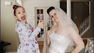 Can't Believe My Masculine Mom is in a Wedding DRESS!