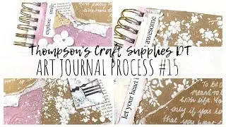Mixed Media Art Journaling | 15 | Thompson's Craft Supplies DT | ms.paperlover [AD]