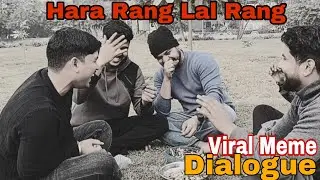 Desi Khana Aur Full Drama 😂 | Comedy Scene 🌶️🤣 | Hara Rang Lal Rang 😅
