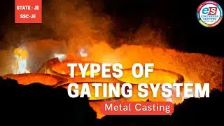 Gating System (Top Gate,Bottom Gate & Parting Line Gate) | types of gates | gating system in casting