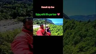 Zip line activities with life partner 💖#activity #love #lifepartner #tranding #reels #status_video