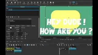 Very quick Shotcut  tutorial - Use fonts to create speech bubbles