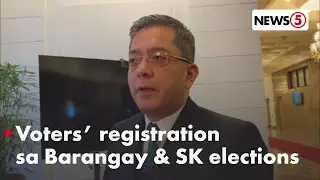 Voters&rsquo; registration para sa BSKE, kasado na sa Aug. 1-10