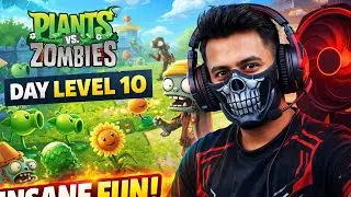 Plants vs zombies day level 10 full support game simple tips (hindi) #shortvideos #games #short 