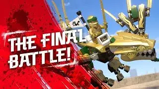 The Golden Dragon &ndash; The Final Battle: Lloyd the Golden Ninja vs. Overlord - LEGO NINJAGO - 70666