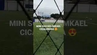 Mini soccer terbesar yang ada di cicalengka mini soccer emkael cicalengka