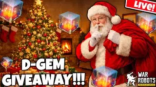 LIVE D-GEM CHRISTMAS GIVEAWAY — Are You Naughty or Nice? | War Robots 11.6