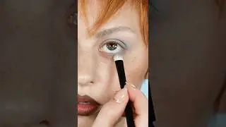 I had to recreate Jenna Ortega's eye look