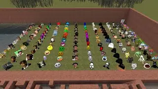 Nico's, Obunga, Ultimate Nextbots Pack, Juandale Pringle, Selene Family, Angry Munci in GMOD