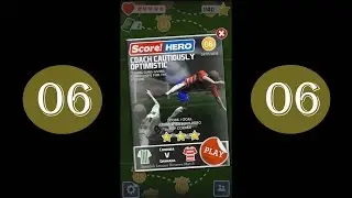 Score Hero level 6 - 3 stars