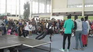 I.D.C Crew at the Fringe Festival MK June 12 - Jerking vs B-boying (Frenchy)