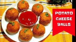 potato cheese ball | loaded cheese ball | how to make fry cheese ball