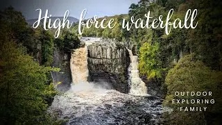 High Force Waterfall in full flow including Low force and Bleabeck waterfalls. October 21, 2023
