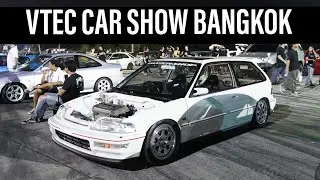 HONDA CAR SHOW IN BANGKOK , OVER 1000 HONDA'S GATHER TOGETHER. #vteccarshow