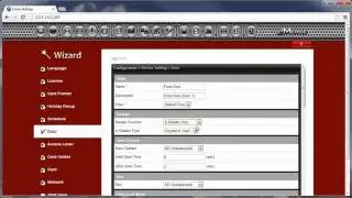 e3 Series: Setup Wizard Doors