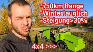 🥳ROOMTOUR  4x4 DIY FAHRRADWOHNMOBIL Frankenstein. ALLE FUNKTIONEN - Rene Kreher