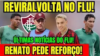 URGENTE! REVIRALVOLTA NO FLUMINENSE! M&Aacute;RIO FECHA NEG&Oacute;CIO! RENATO PEDE REFOR&Ccedil;O! NOT&Iacute;CIAS DO FLU!