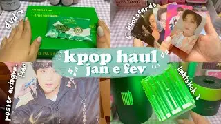 haul de kpop: dvd de bts em sp, lightstick de nct, poster autografado e muitos pcs | daniela kang