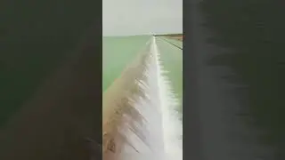 Hub dam overflow after rainy days 2022