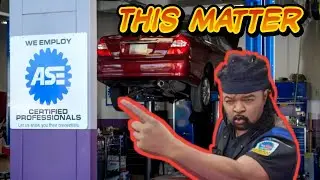 Should Customers Take There Cars To ASE Certified Mechanic Shops or do it matter?