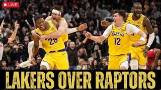 RUI HITS BUZZER BEATER | Lakers Over Raptors, 123-120 | Reaves 44pts + 10ast | INSTANT REACTION