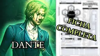 COMO FAZER A FICHA DO DANTE EM ORDEM PARANORMAL RPG