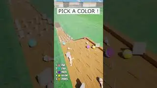 PICK A COLOR! Which Ball Wins This Crazy Physics Race? 🌈 #2
