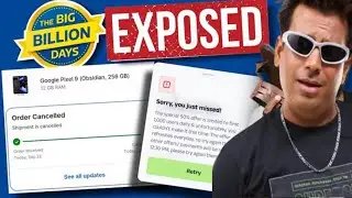 Fake Flipkart Bigbillon sale ! Exposed Filpkart Big billion sale!  My order Cancel Flipkart! #vlog 