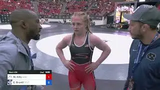 65 Kg Final - Macey Kilty, Sunkist Kids Wrestling Club Vs Emma Bruntil, USOPTC - TMWC 1286