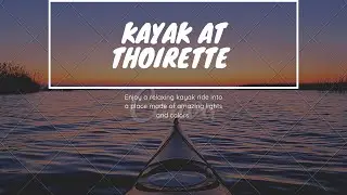 KAYAK , THOIRETTE : JURA: FRANCE .