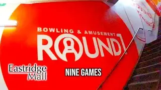 2024-09-13 Round1 Bowling & Arcade Nine Games On Ride Complete Playthrough Low Light HD Eastridge