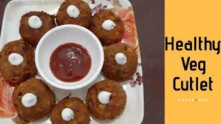 Veg Cutlet | Crispy and Healthy | 3D's Kitchen | Onkar Dapake