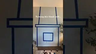 EXTREME FIREPLACE TRANSFORMATION FROM AN EMPTY WALL