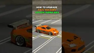HOW TO UPGRADE PAUL WALKERS TOYOTA SUPRA #hotwheels #paulwalker #fastandfurious #toyota #supra