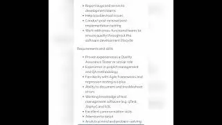 Software Manual Tester #fresher #experienced #getemployed #youtubeshorts #softwaremanualtesting#qa
