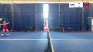 Diretta Aics Padel Tour Lazio 2025  - Misto : De Angeli-Santos vs Colella-Macca.