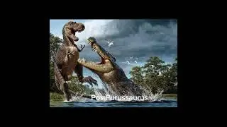 The Biggest Caiman.... #deinosuchus #purussaurus #prehistoricanimal #oldearth